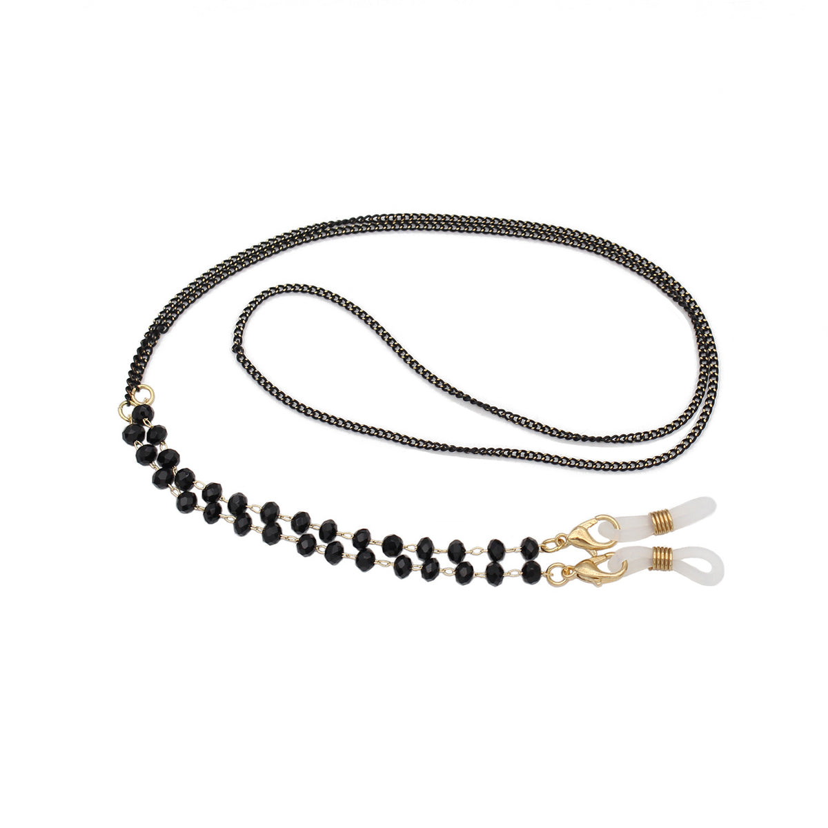 Elegant Pearl-Accented Eyewear Retainer Chain Acalora