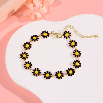 Floral Charm Bracelet Acalora