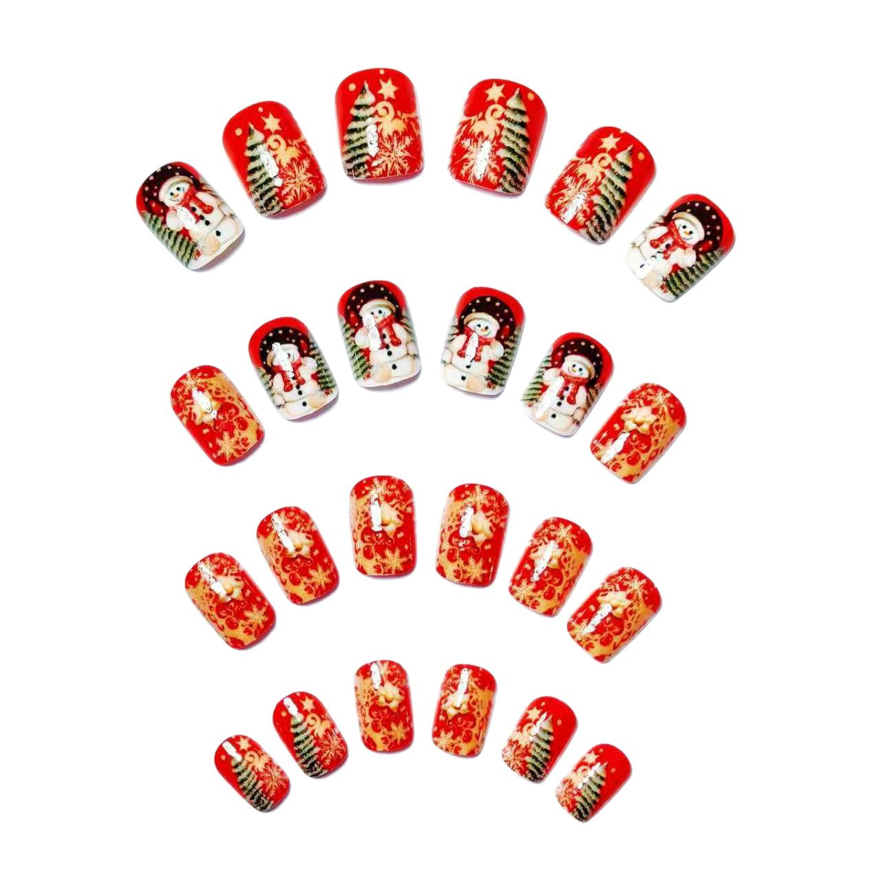 Festive Christmas Nail Art Acalora