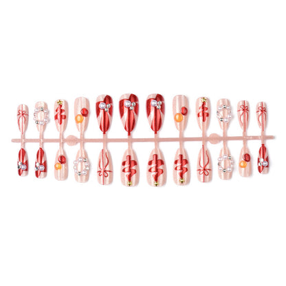 Festive Artificial Nails Acalora