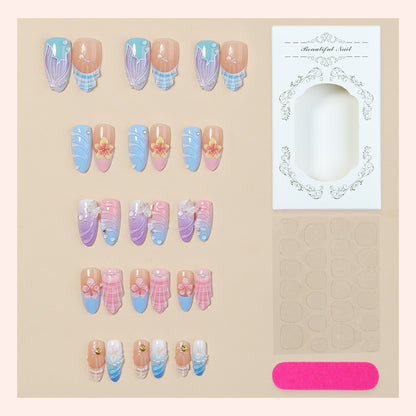 Artistic Decorative Press-On Nails Acalora