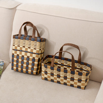 Handwoven shopping basket Acalora