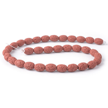 Lava Stone Bead Necklace Acalora