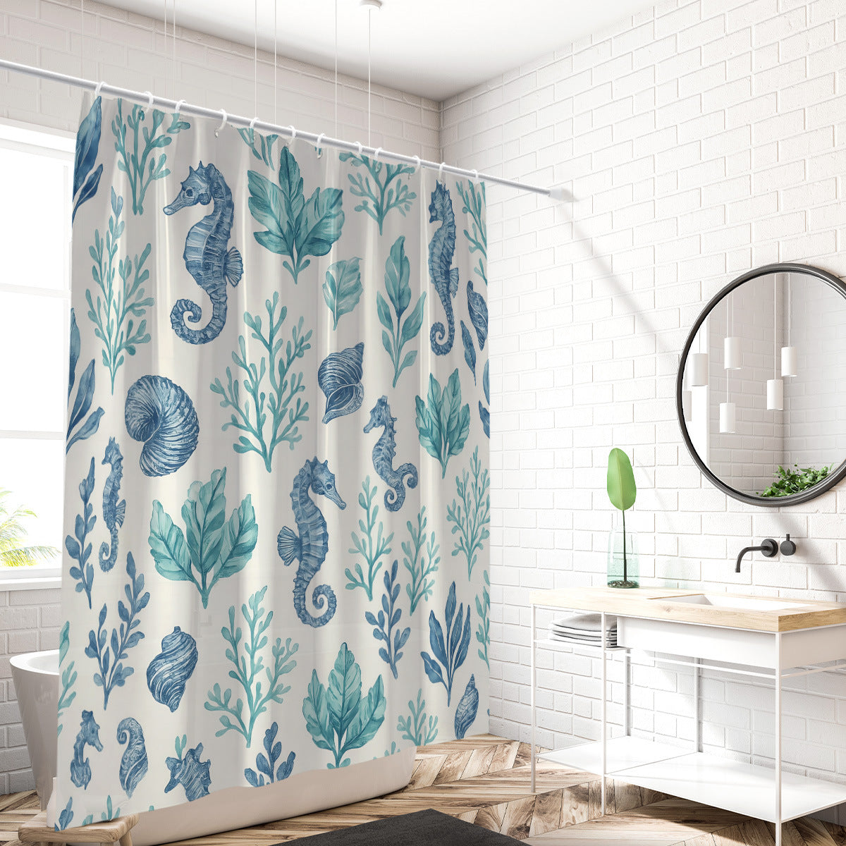 Bath Shower Curtain