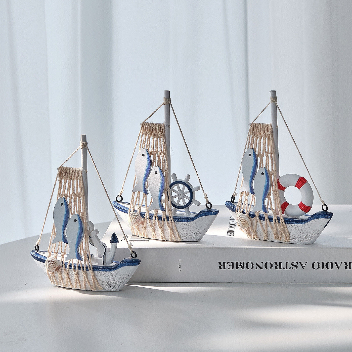 Nautical Duck Figurine