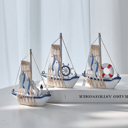 Nautical Duck Figurine