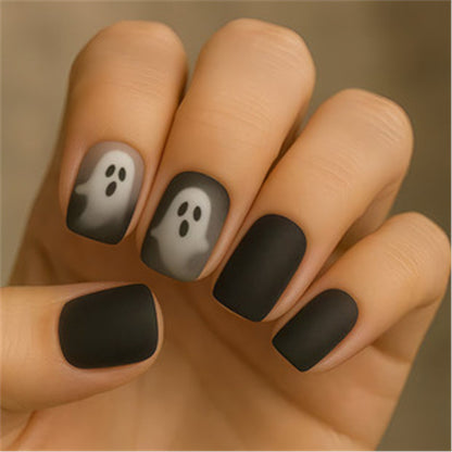 Artistic Press-On Nail Set with Premium Embellishments Acalora