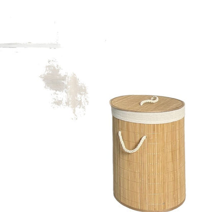 Storage basket with natural bamboo design Acalora