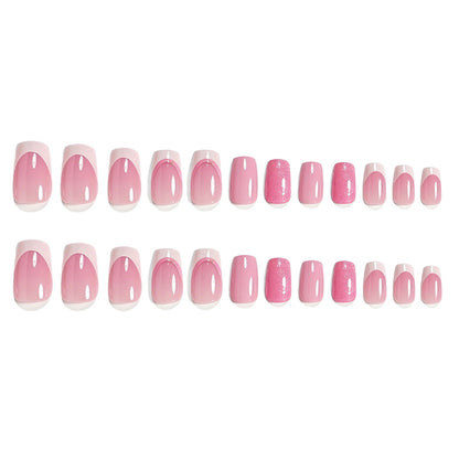 Elegant Long Square Press-On Nail Set Acalora