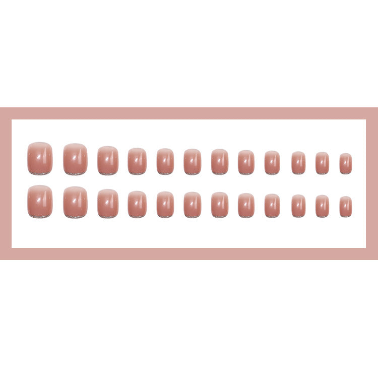 Stylish Shimmering Press-On Nail Tips Acalora