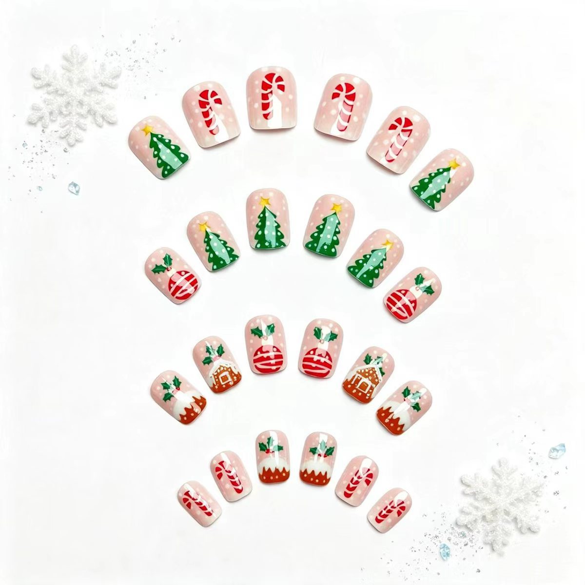 Festive Nail Art Acalora