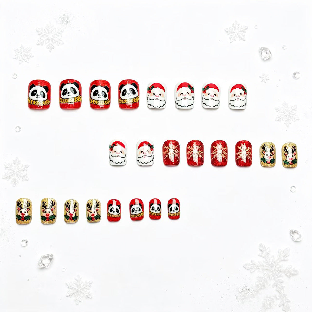 Creative Holiday-Themed Nail Art Acalora