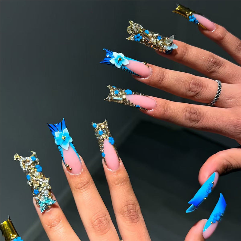 Decorative Acrylic Nail Extensions Acalora