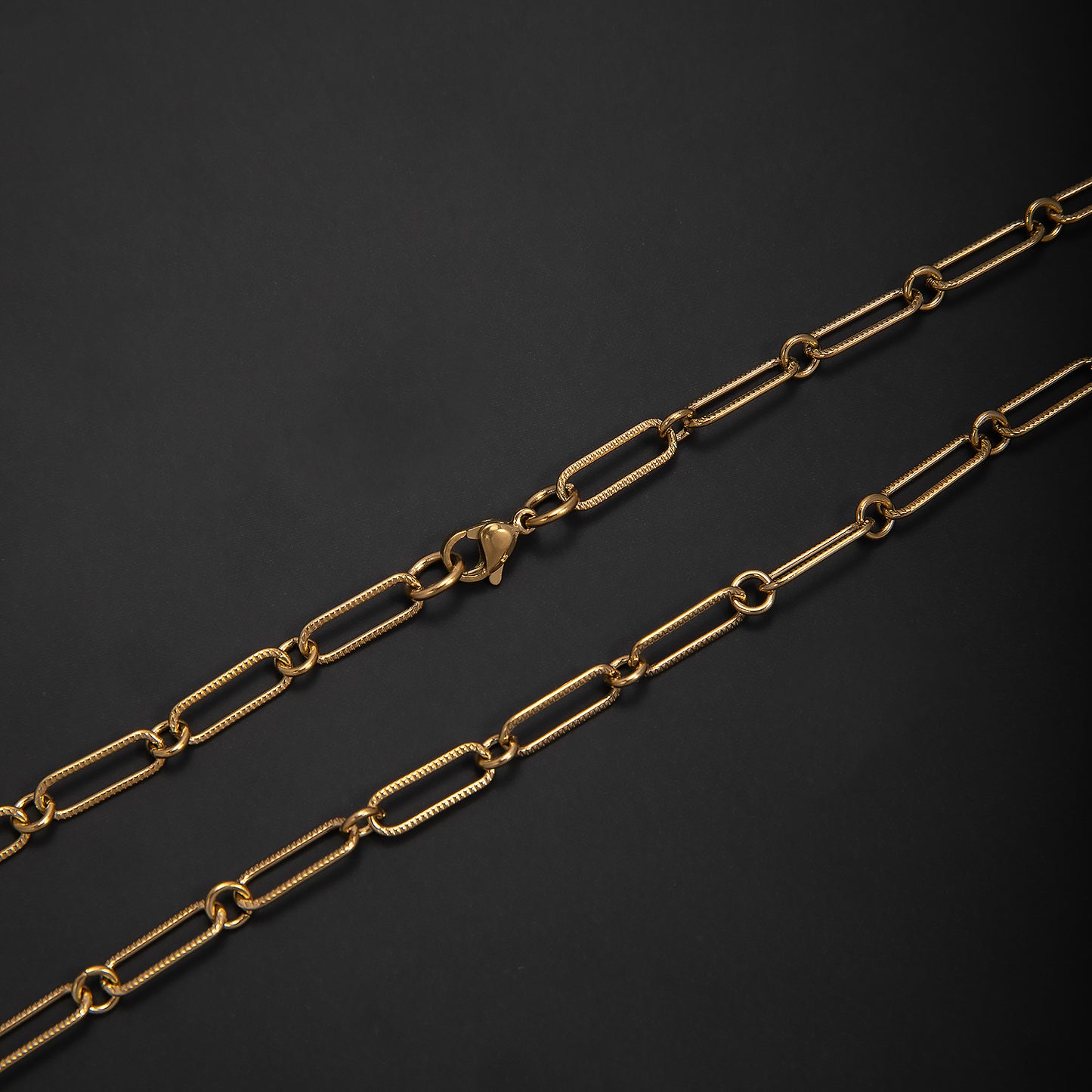 Elegant Open Link Chain Necklace Acalora