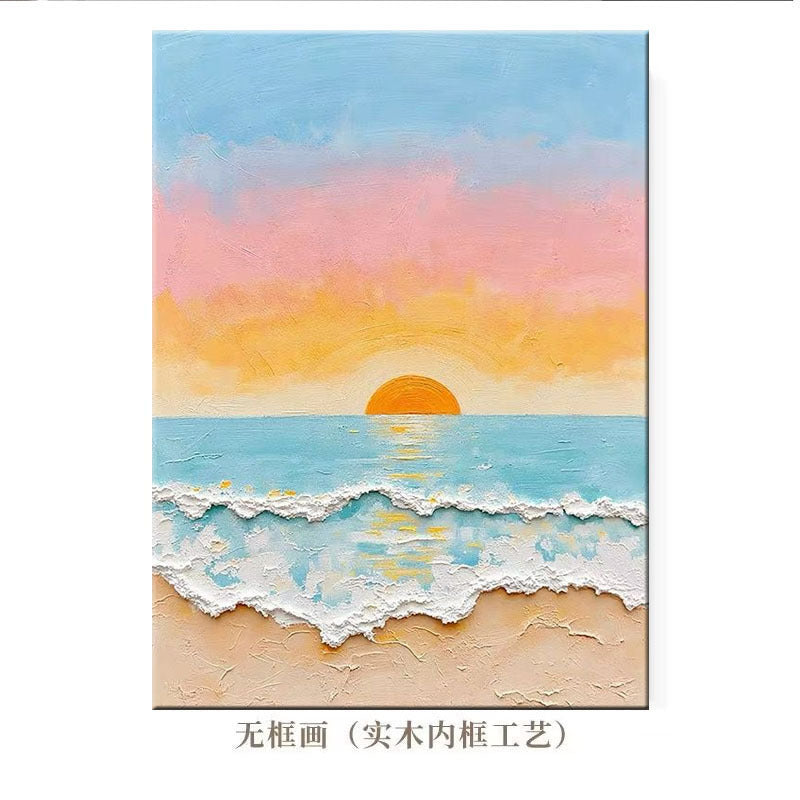 Impressionistic Seascape Canvas Art