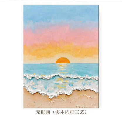 Impressionistic Seascape Canvas Art