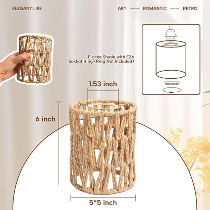 Decorative lampshade with modern design Acalora