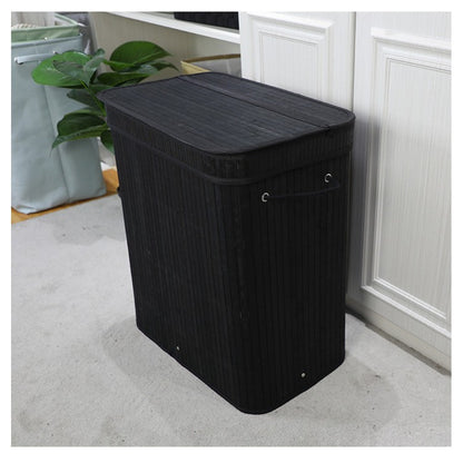Elegant Laundry Basket Made of Natural Bamboo Acalora
