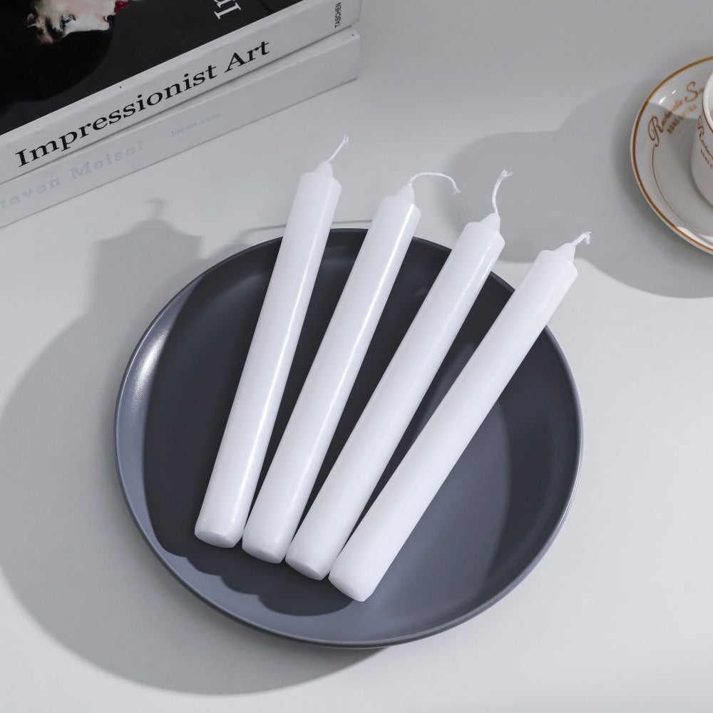 Tall Pressed Glass Decorative Candlestick Holder Acalora