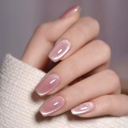 Glossy Gel Press-On Nail Set Acalora