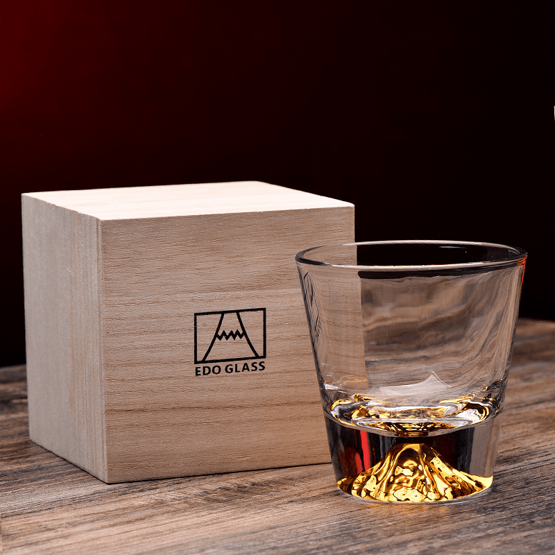 Japanese Mount Fuji Whisky Glass Sets | Karnz