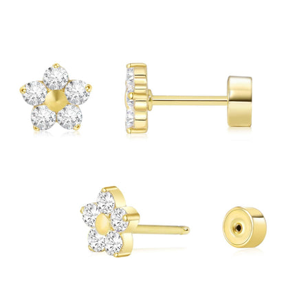 Ear studs with flat back | Bowlift