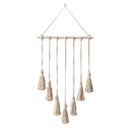 Elegant Macrame Wall Tapestry with Artistic Design