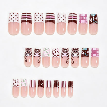 Playful Cartoon-Themed Nail Art Acalora