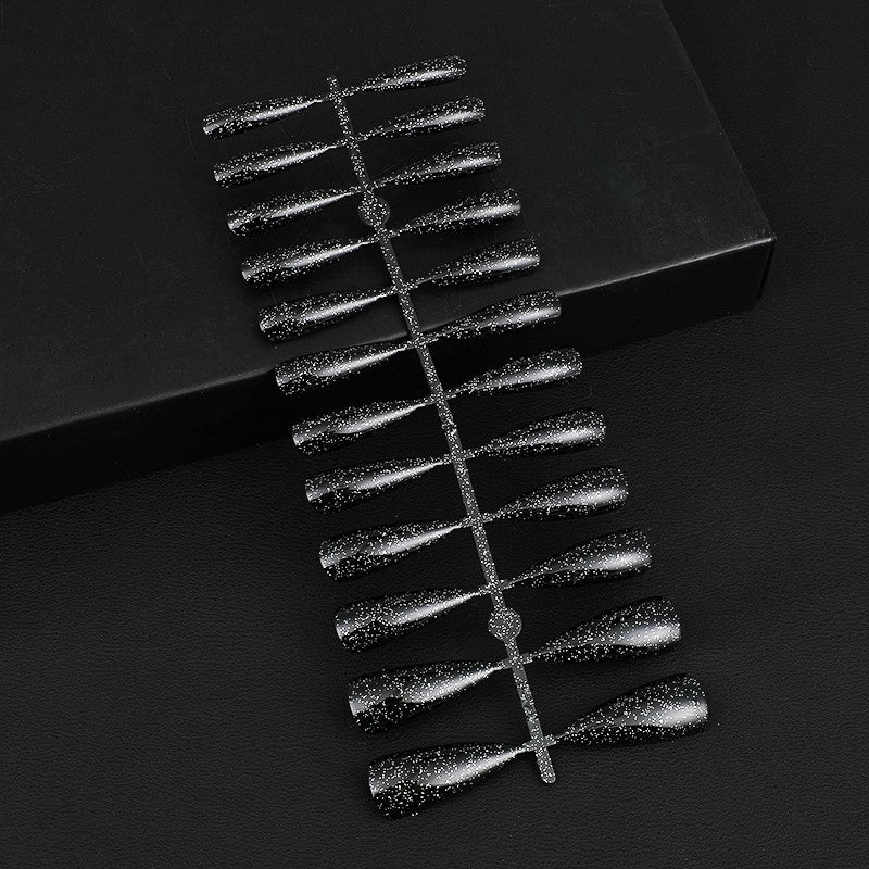 Glittering artificial nails in elegant design Acalora