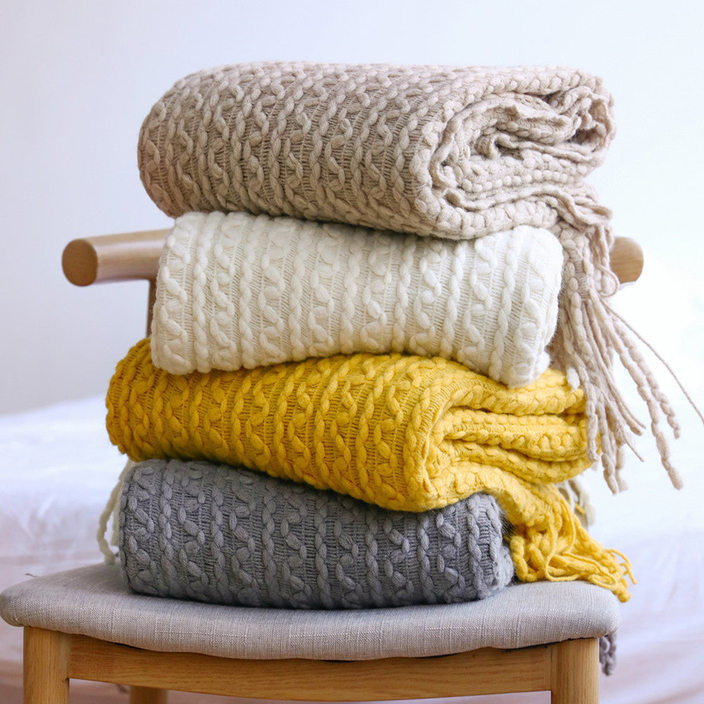 Women's Textured Knit Scarf