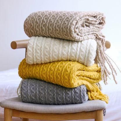 Women's Textured Knit Scarf