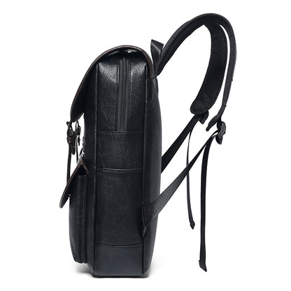 Premium Leather Laptop Backpack Acalora