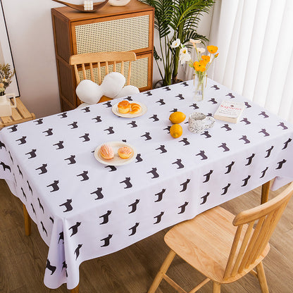 Checkered Pattern Tablecloth
