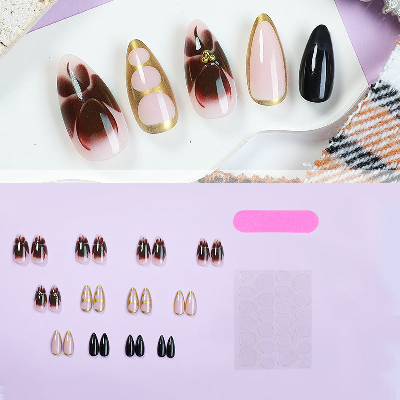 Artistic Press-On Nail Art Set Acalora