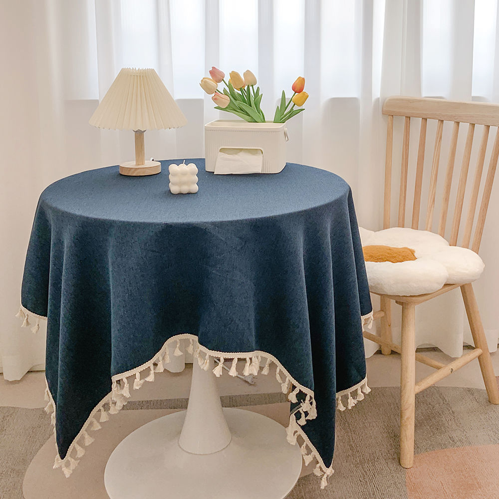 Decorative Tablecloth with Tassels
