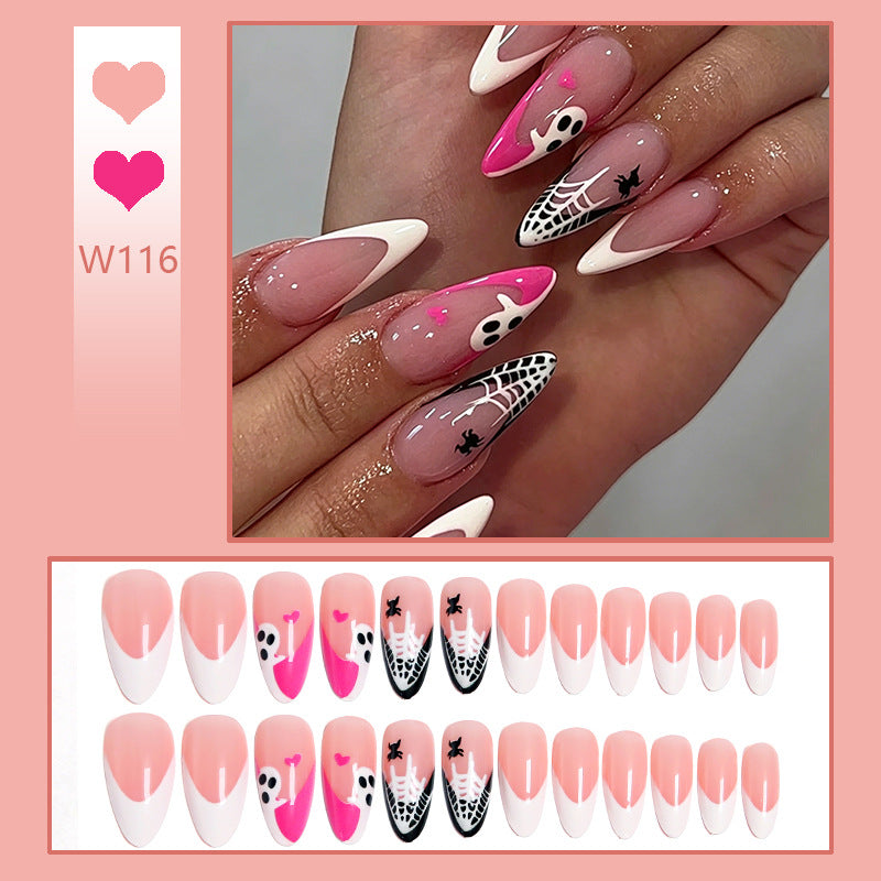 Halloween-themed artificial nails Acalora
