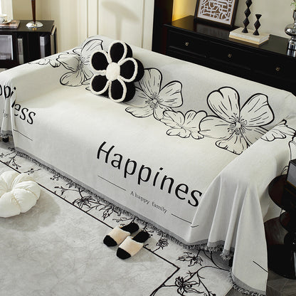 Decorative Floral Sofa Cover