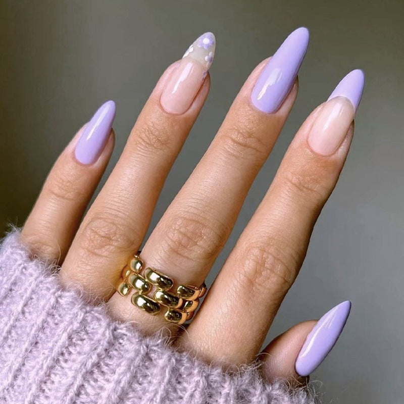 Artificial nail set with unique patterns Acalora
