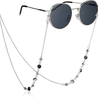 Elegant Beaded Eyewear Chain Acalora