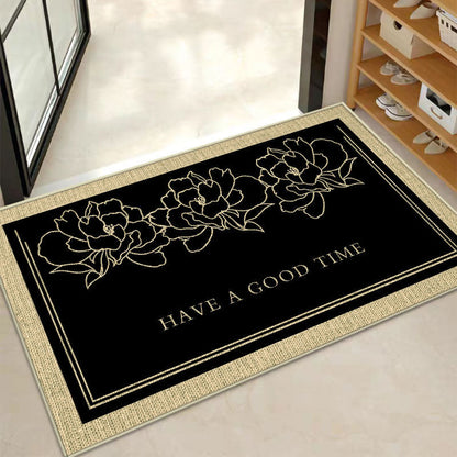 Decorative Star-patterned Bath Mat