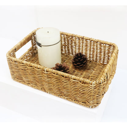Rectangular Woven Storage Box Acalora