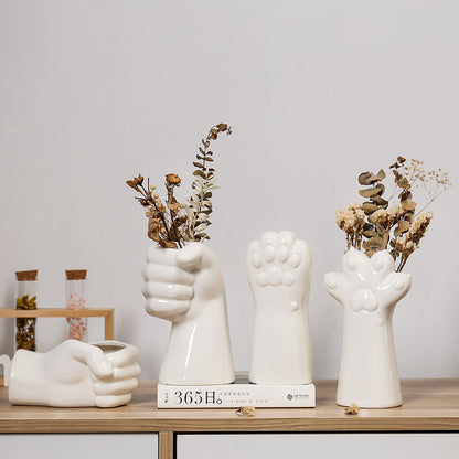 Decorative Hand Vase Acalora