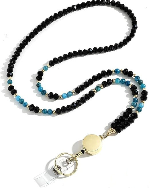 Beaded Eyewear Retractable Lanyard Acalora