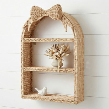 Basket shelf with bow motif Acalora