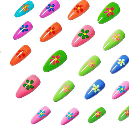 Decorative 3D Floral Nail Art Acalora