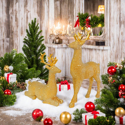 Elegant Christmas decoration in the form of reindeer Acalora