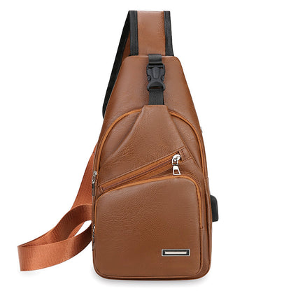 Multi-Compartment Stylish Sling Bag Acalora