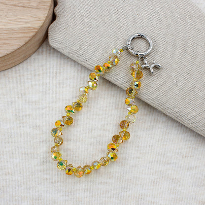 Crystal-Embellished Charm Bracelet Acalora