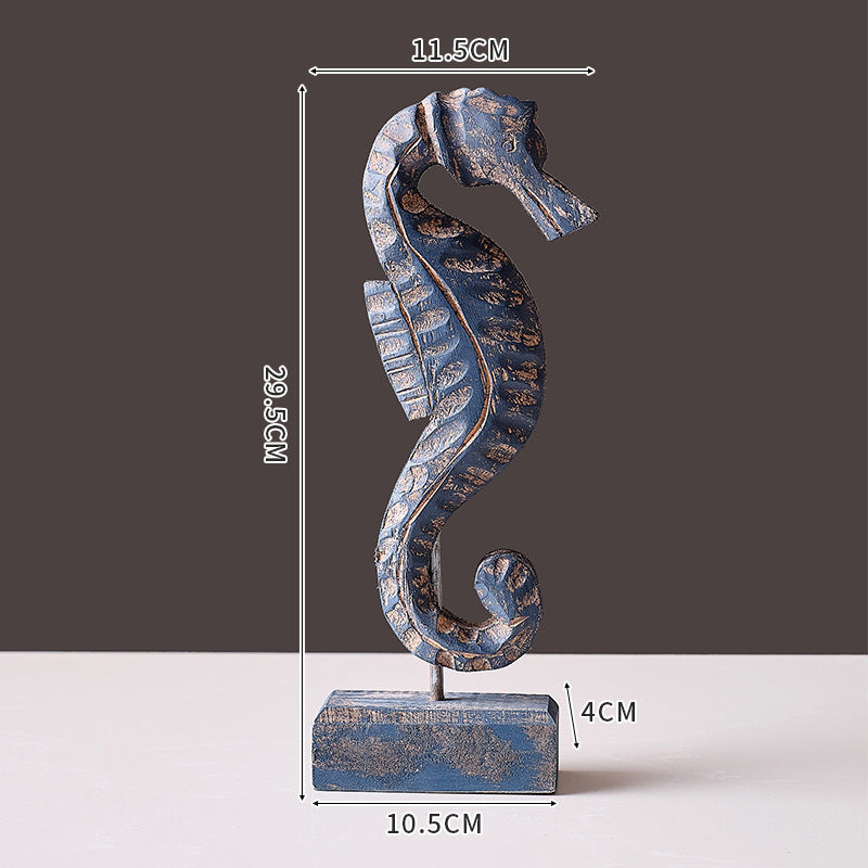 Whale Theme Decorative Sculpture
