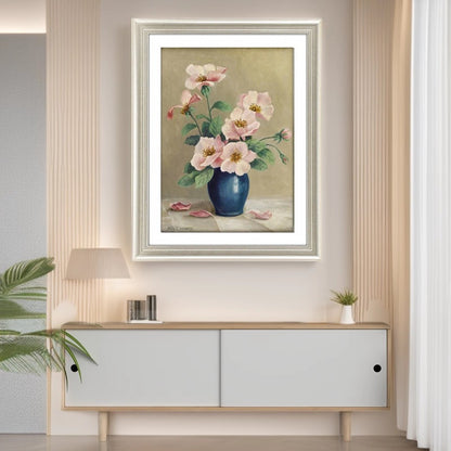 Vintage Floral Still Life Wall Art
